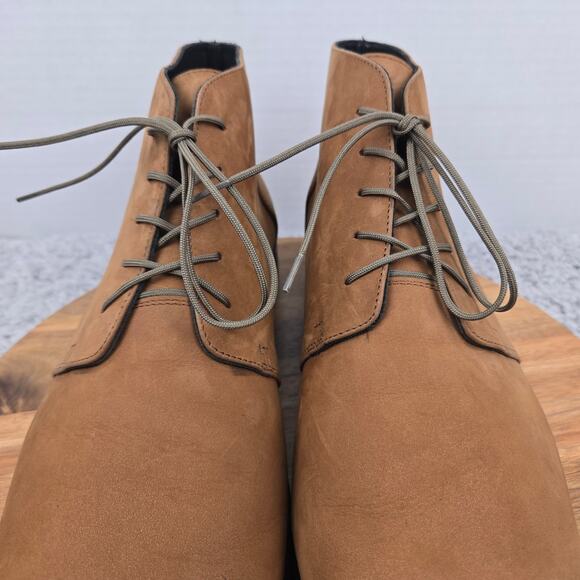 Nisolo Everyday Chukka Brown Leather Casual Lifestyle Daily Ankle Boot Mens 13 - Picture 7 of 14